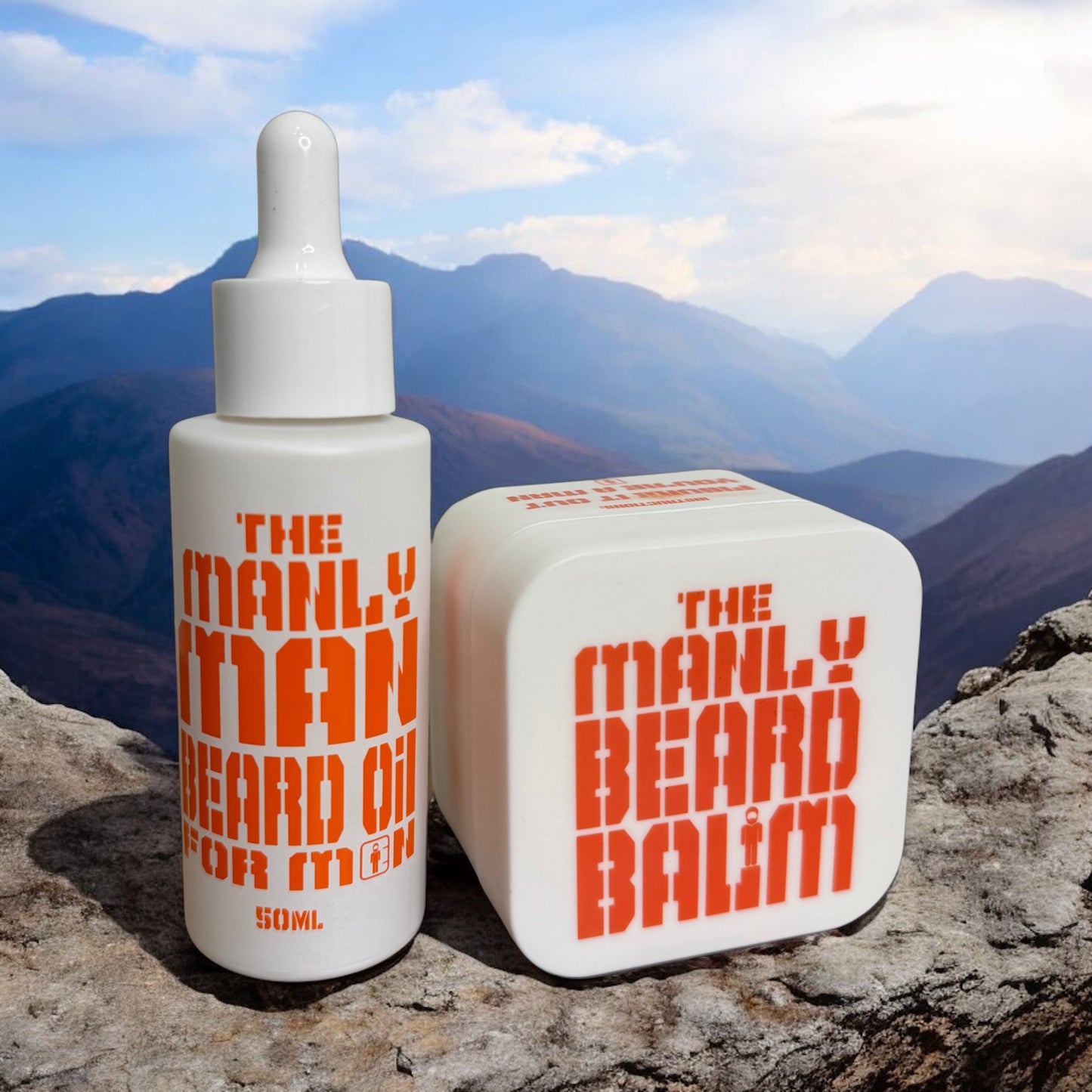 MANLY MAN BEARD OIL (FREE BEARD BALM INCLUDED)