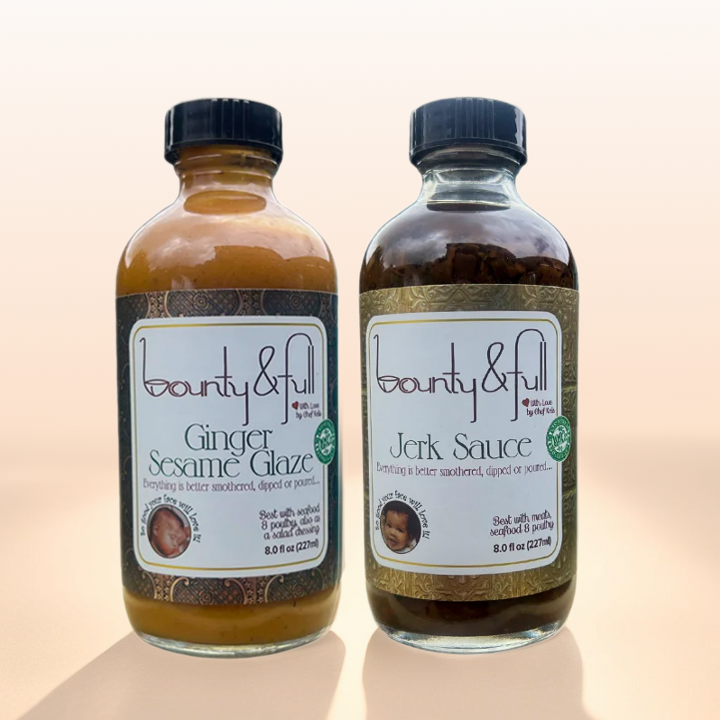 Ginger sauce & Jerk Sauce Bundle